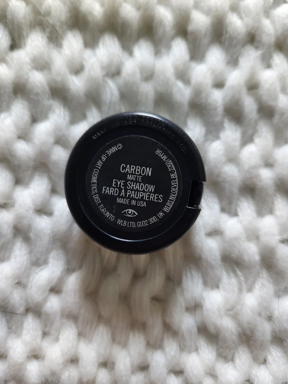 MAC Cosmetics Single Eyeshadow - Matte Black